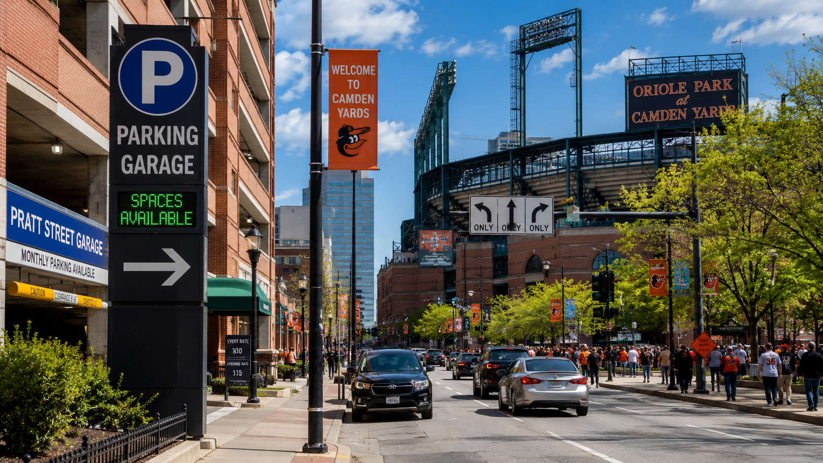 Parking in Baltimore for Visitors: Garages, Street Rules, Apps, Game Days