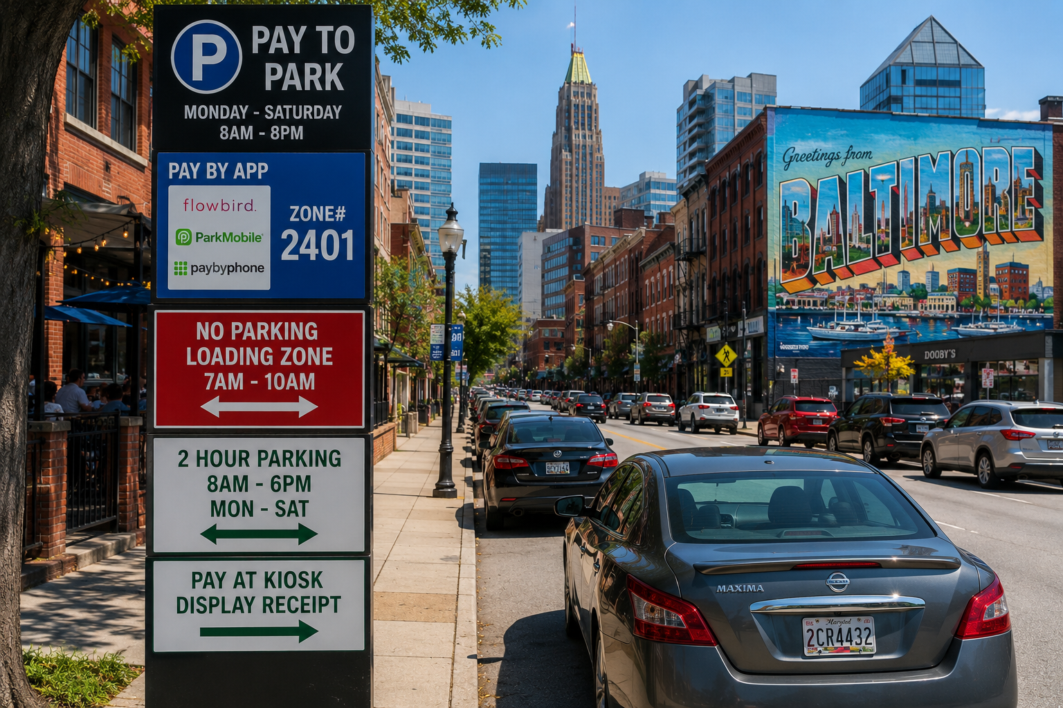 Parking in Baltimore for Visitors: Garages, Street Rules, Apps, Game Days