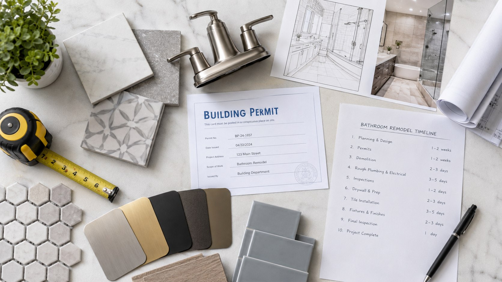 How Long Does a Bathroom Remodel Take? DIY vs Contractor Timeline in 2026