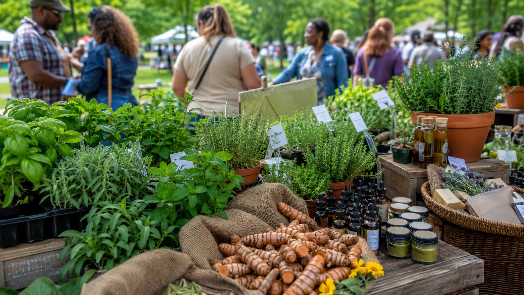 Baltimore Herb Festival returns to Leakin Park for its 37th year with turmeric, vendors and family events