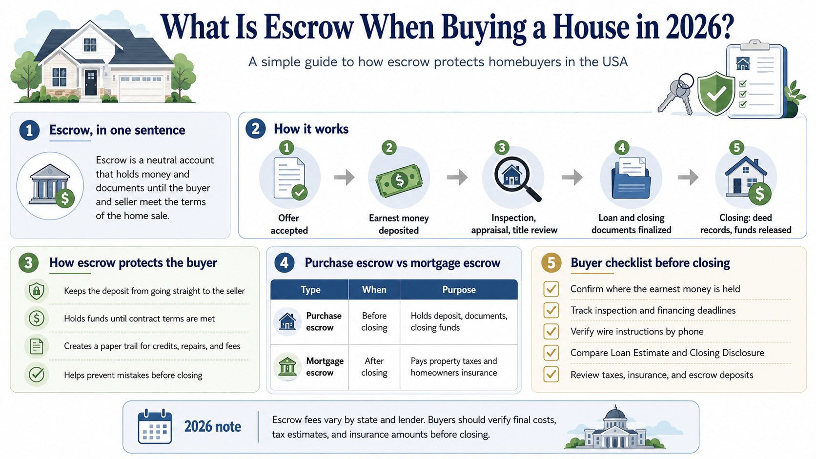 What Is Escrow When Buying a House and How It Protects Buyers in 2026