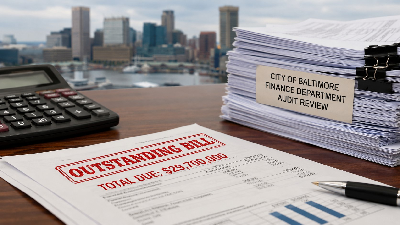 Baltimore outstanding bills: city owed $29.7 million after weak finance controls
