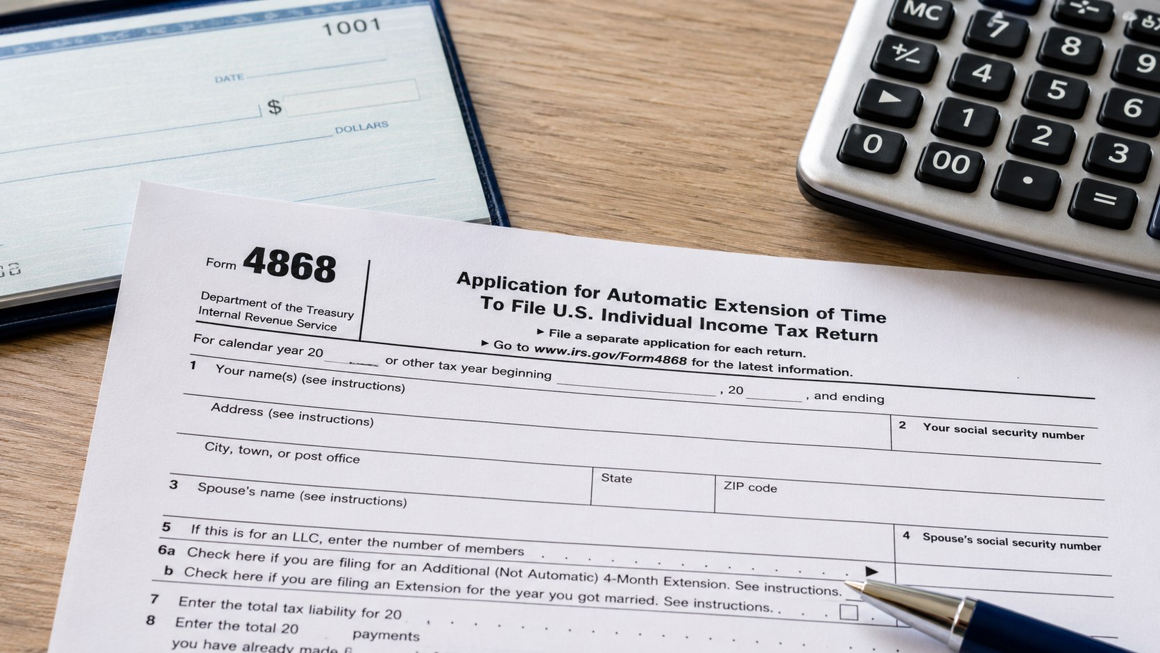 How to File a Tax Extension 2026 Online With Form 4868 and IRS Payment Rules