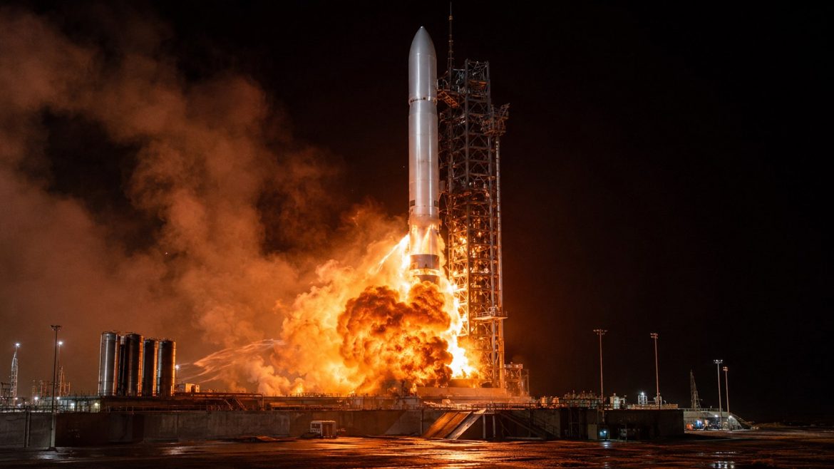 New Glenn rocket explosion at Cape Canaveral puts Blue Origin under pressure after engine test failure, with NASA watching the investigation.