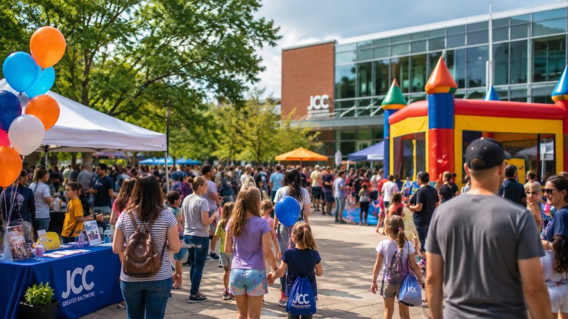 JCC of Greater Baltimore community block party brought families to Owings Mills with food, music, health resources and local vendors.