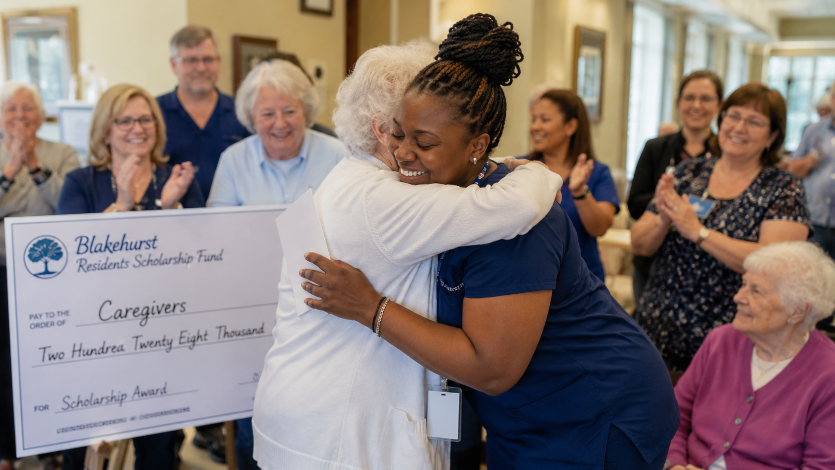 Towson caregivers receive $228k in scholarships from Blakehurst seniors