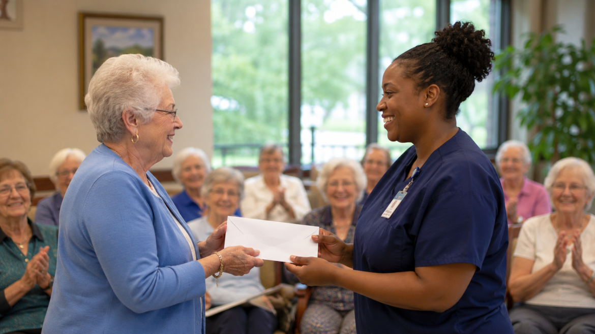 Towson caregivers receive $228k in scholarships as Blakehurst seniors support 60 workers amid Maryland care staffing pressures.