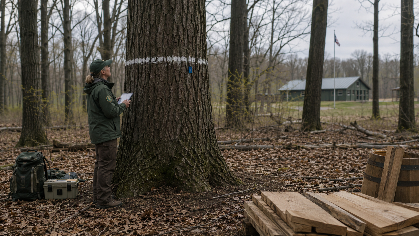 USDA Forest Service Cuts Threaten Baltimore White Oak Research In Baltimore