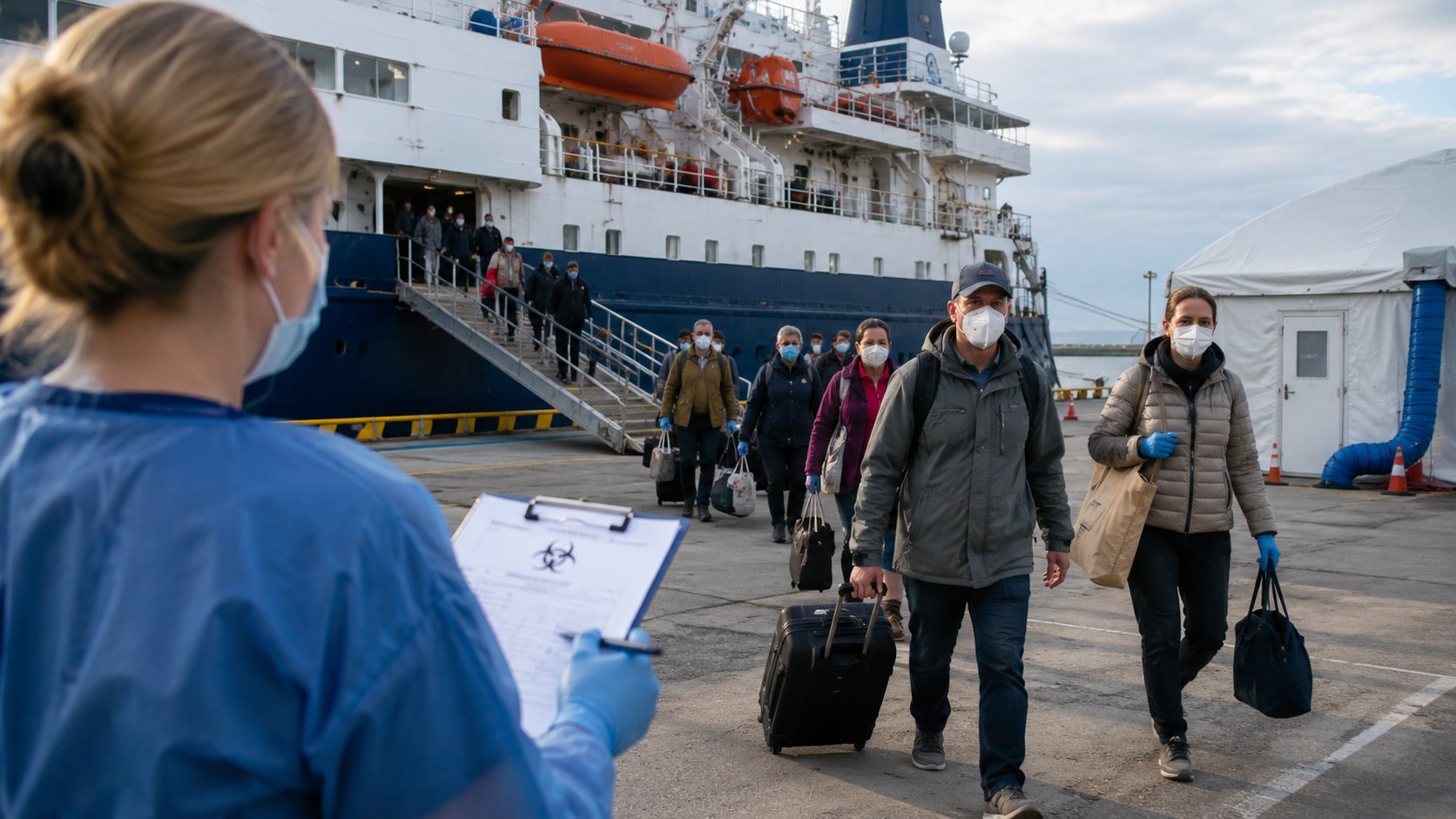 Hantavirus cruise outbreak: US passengers leave Nebraska isolation after 3 weeks