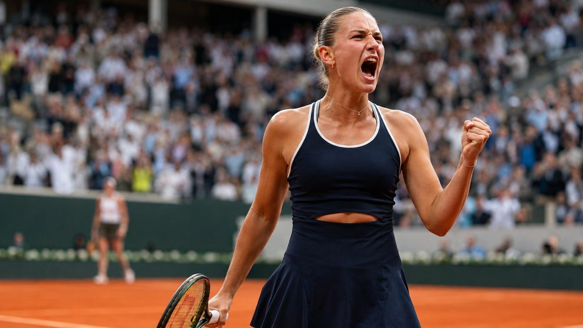 Marta Kostyuk beats Elina Svitolina at Roland Garros 2026 and becomes the first Ukrainian woman to reach the French Open semifinal.