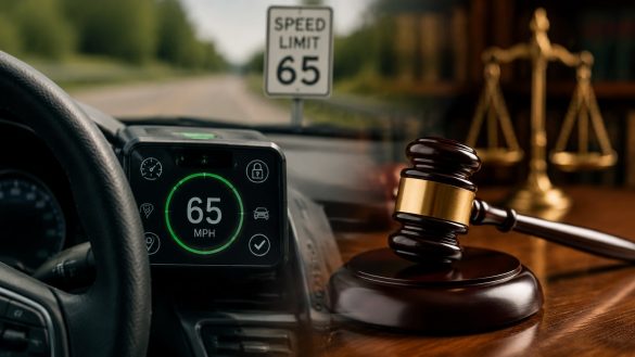 Repeat speeders in Maryland must be electronically monitored before license reinstatement under Senate Bill 366 to ensure road safety.