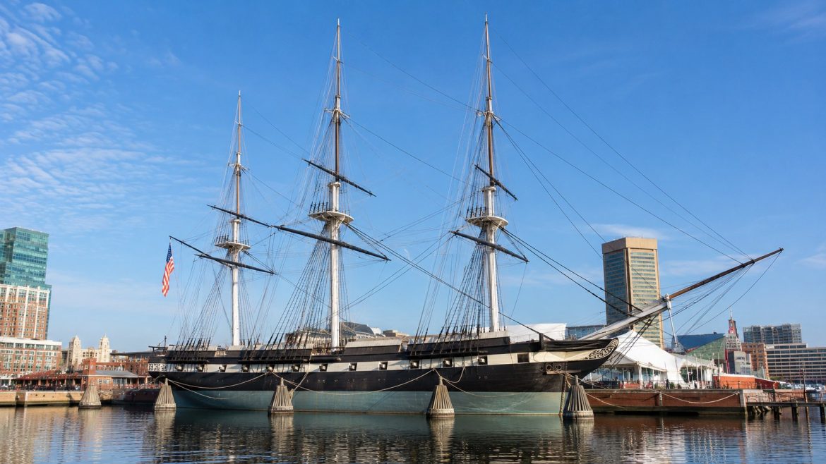 USS Constellation wins Maryland preservation award for mast restoration, showcasing expert craftsmanship and historic significance in Baltimore’s Inner Harbor.