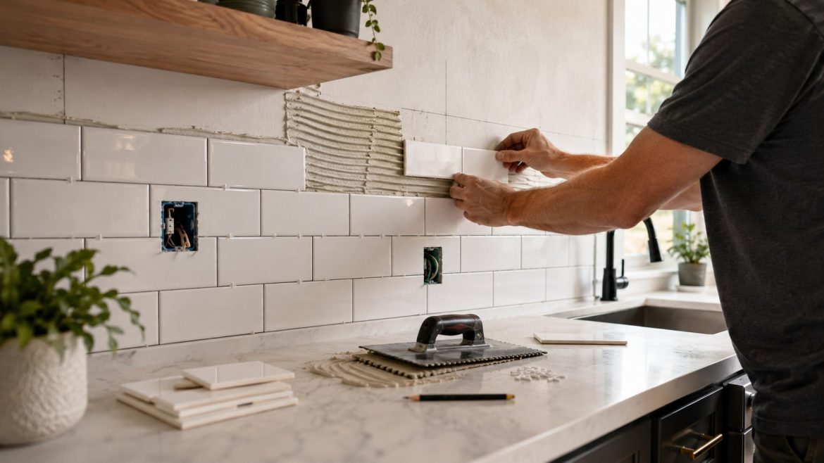Step-by-step 2026 guide on How to Install a Kitchen Backsplash for US readers. Subway, mosaic, peel and stick.