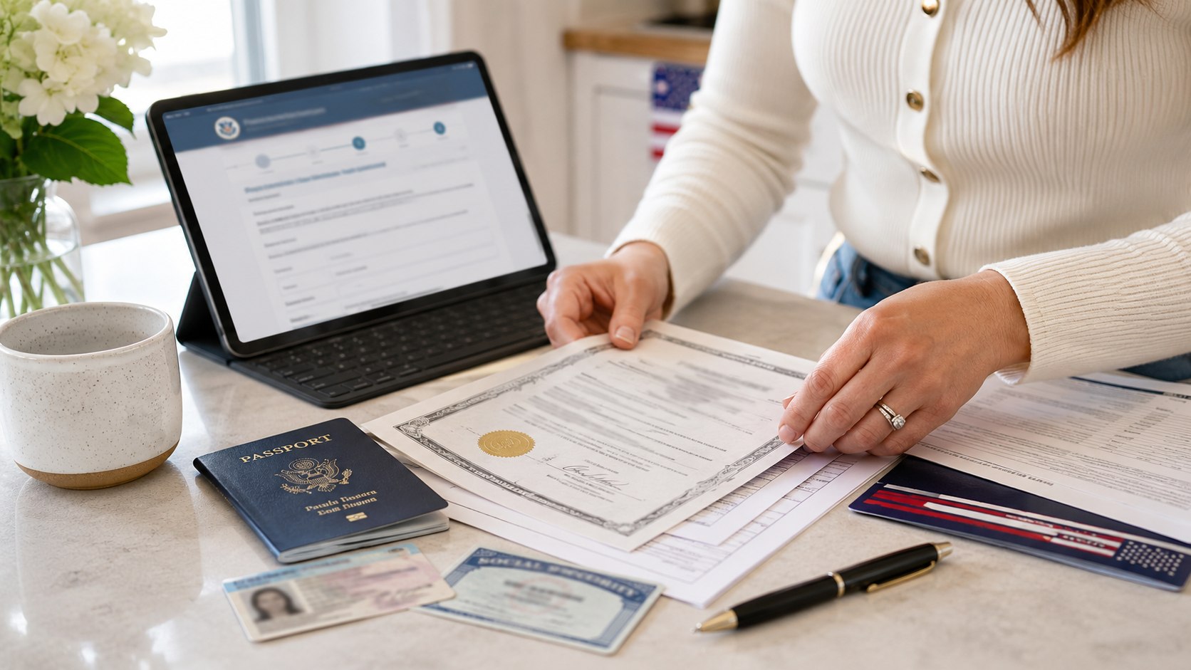 How to Change Your Name After Marriage in USA 2026: SSA, DMV, Passport