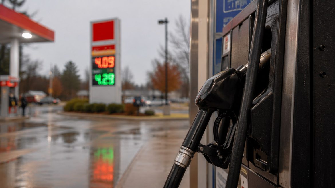 Gas prices fall toward $4 a gallon as oil eases on Iran talks, but analysts warn U.S. drivers may face more volatility this summer.