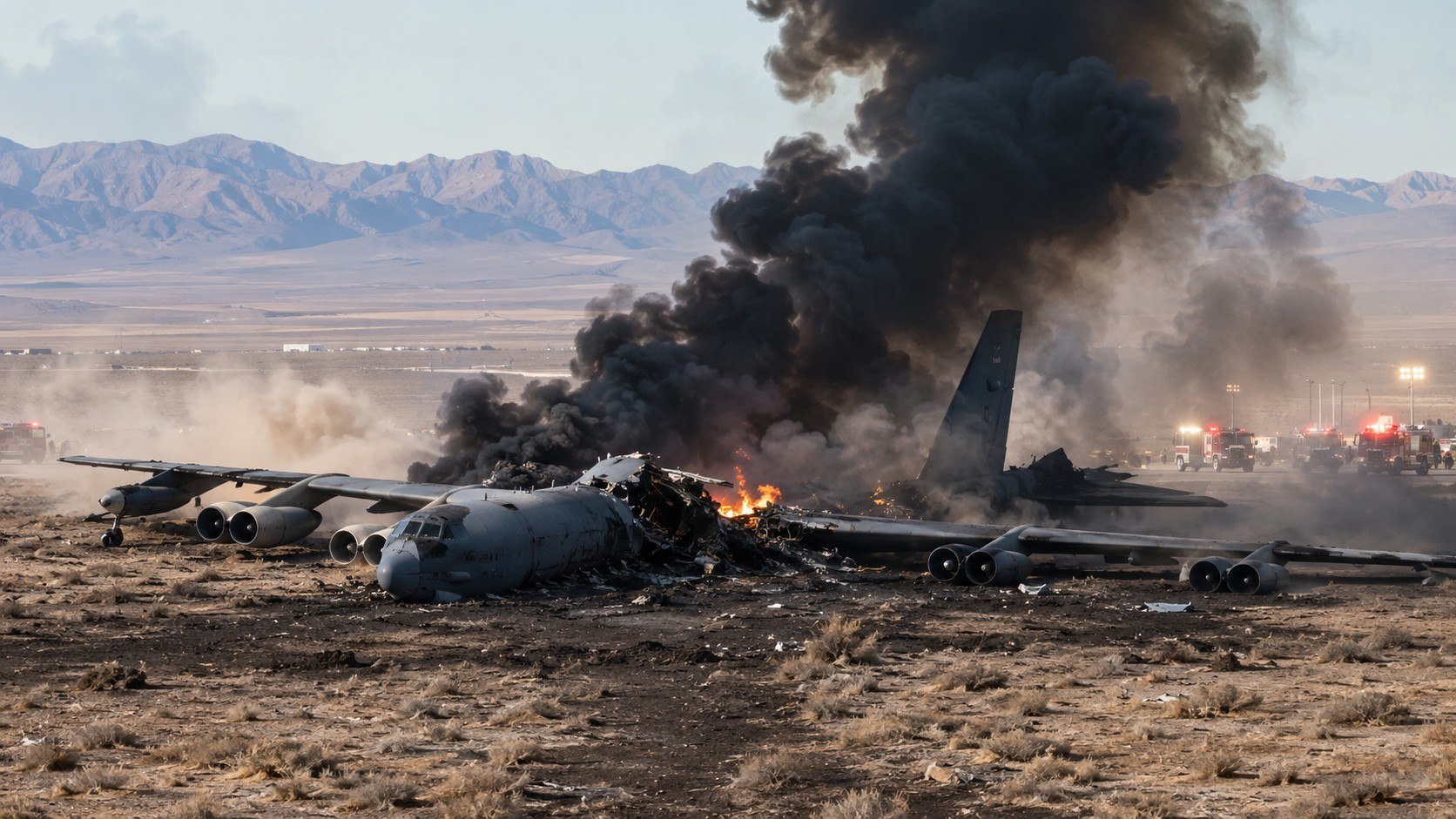 What happened to the B-52 in California and why the crash matters for U.S. bomber modernization