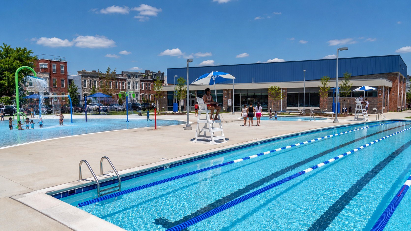 Baltimore's Greater Model Aquatic Center in Poppleton reopens after 5-year closure