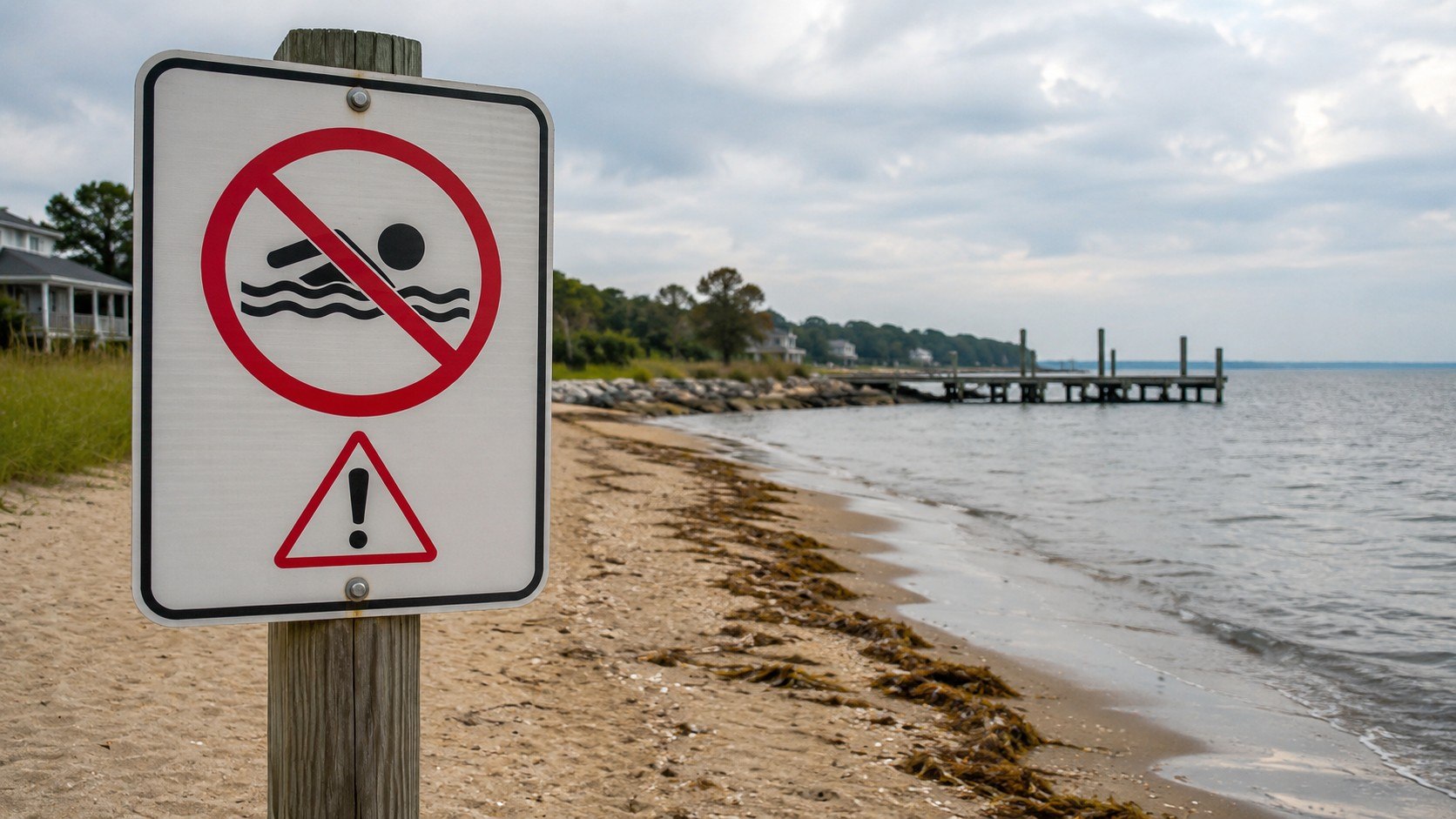Health advisories issued at 3 Anne Arundel County beaches over high bacteria levels