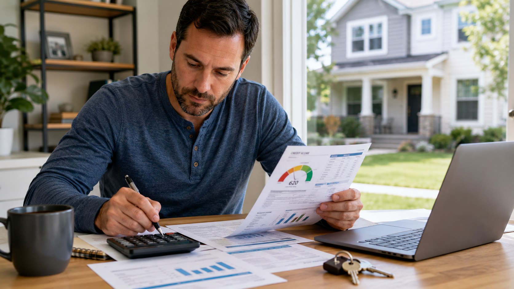 How to Buy a House with Bad Credit in USA 2026: FHA, Co-Signer and Credit Repair