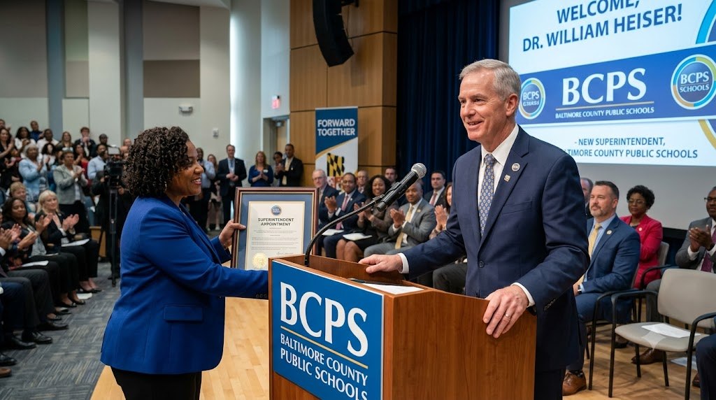 Baltimore County Public Schools Appoints Dr. William Heiser as New Superintendent