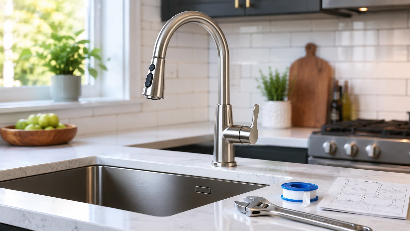 Can You Replace a Kitchen Faucet Yourself? Tools, Supply Lines, and Costs Explained