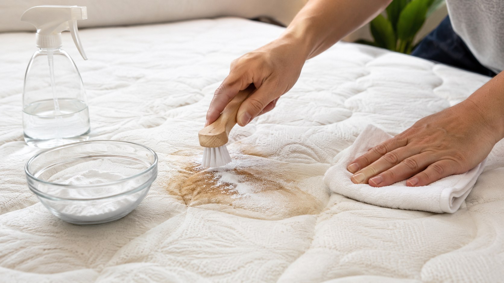 How to Remove Stains from a Mattress: Safe Methods for Urine, Blood, and Sweat