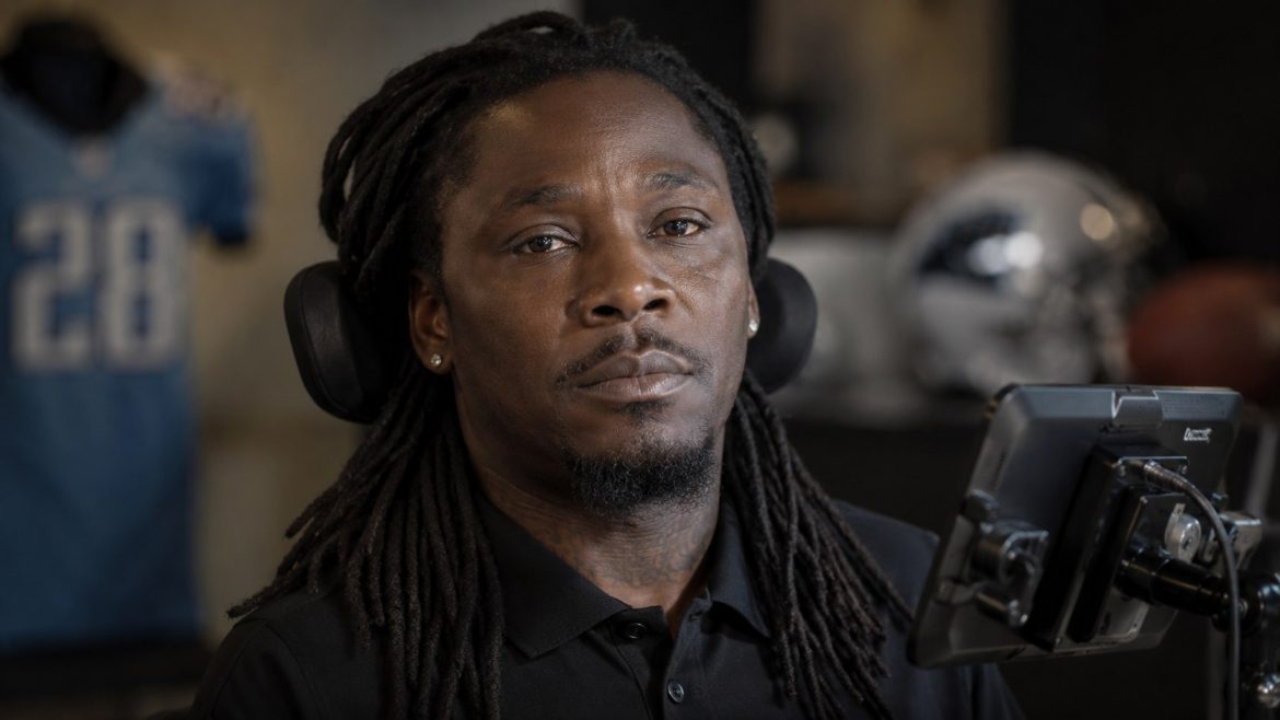Chris Johnson ALS diagnosis: The former Titans running back has lost his speech and revealed his fight against the disease on Good Morning America.