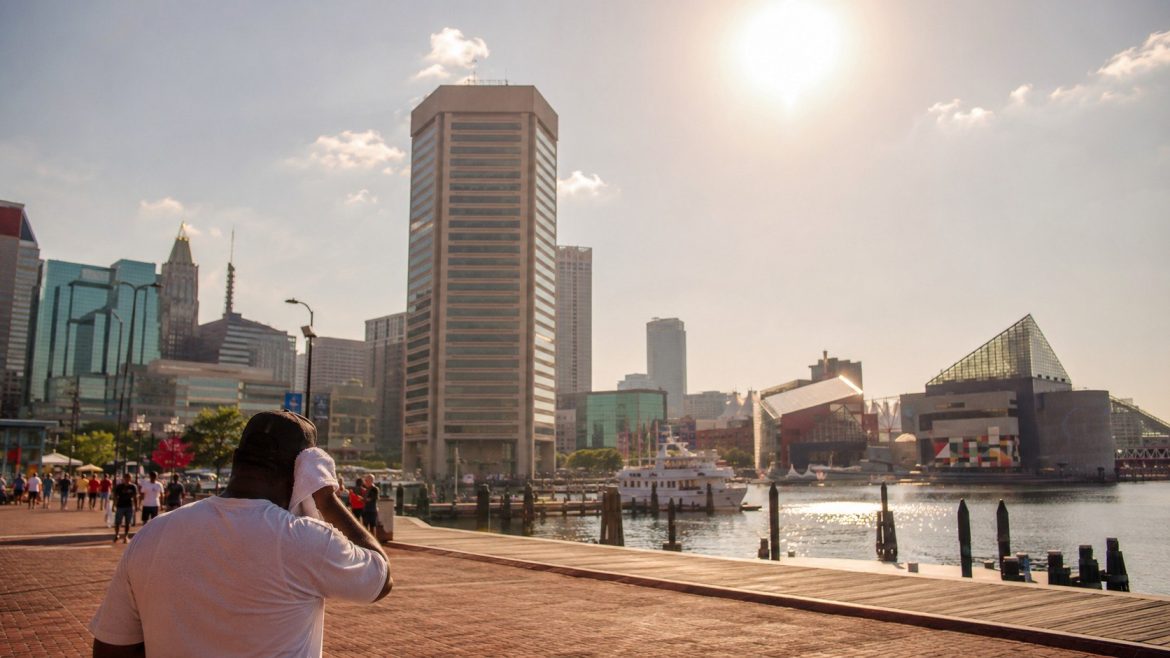 Baltimore Code Red Extreme Heat Alert continues through July 4, with cooling centers, extended pool hours and recycling service changes across the city.