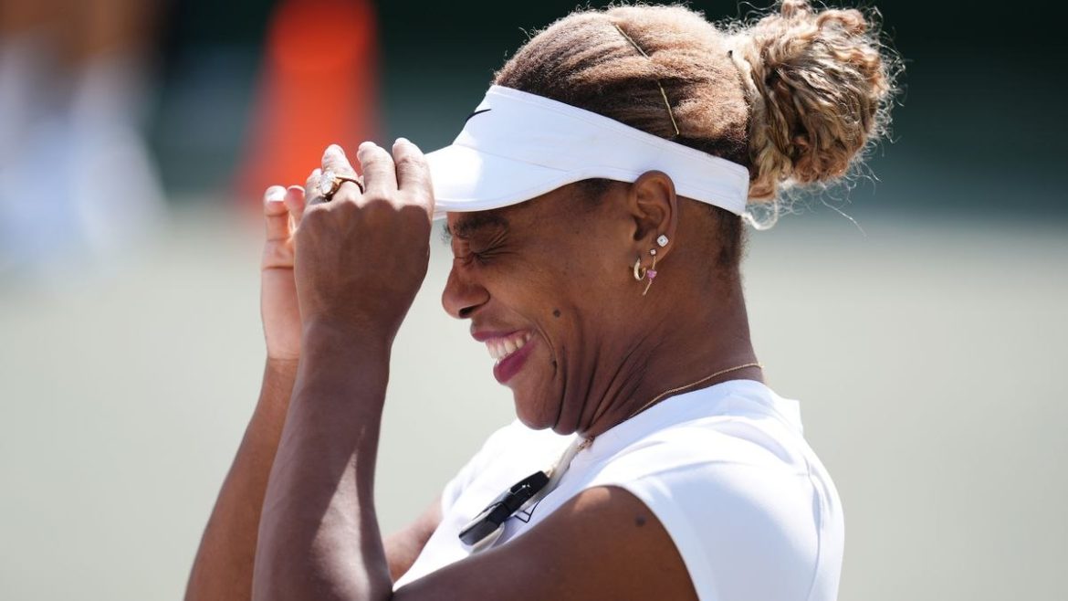 Serena Williams withdraws from Wimbledon doubles with Venus after suffering a right knee injury during her three-set singles comeback.