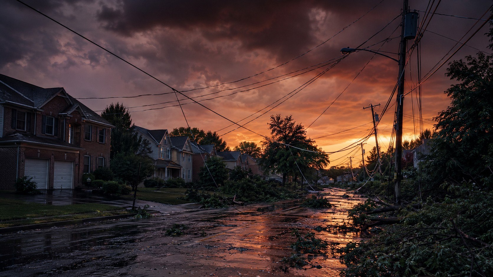 Maryland Power Outages Leave More Than 80,000 Customers Without Electricity After July 4 Storms