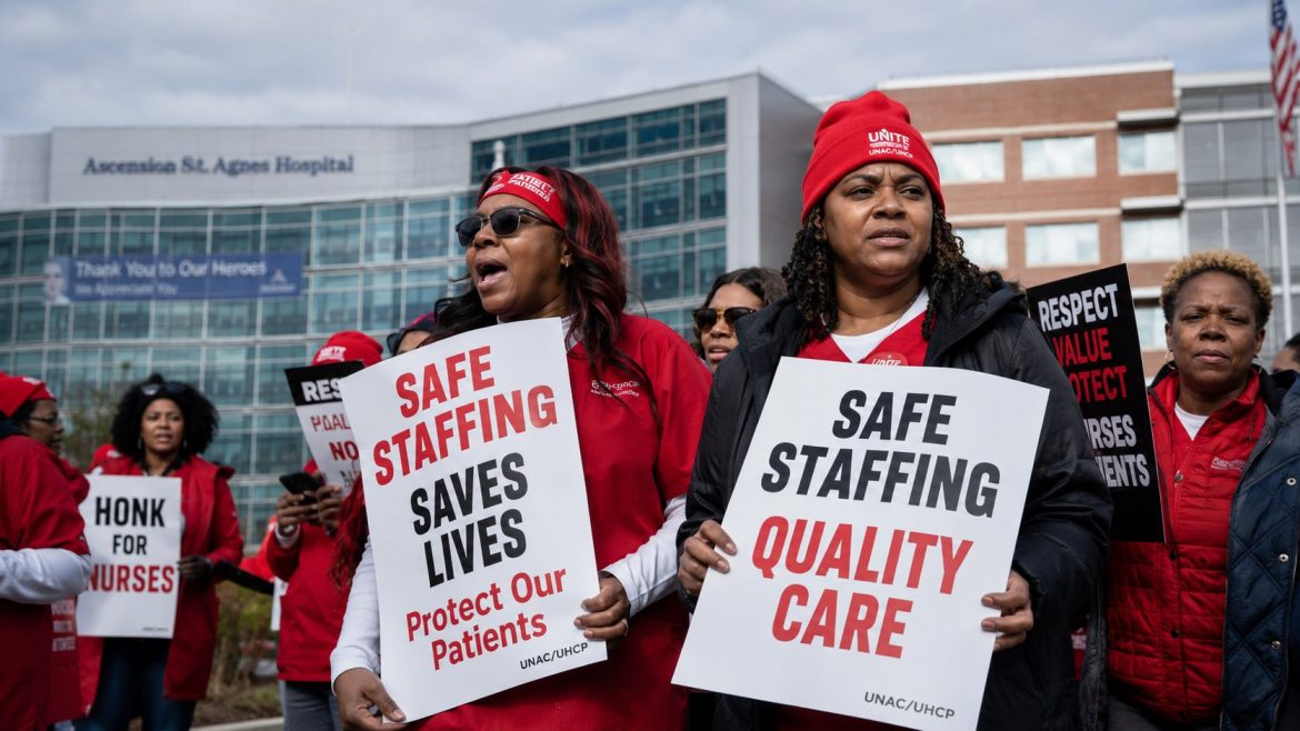 St. Agnes Hospital nurses strike again in Baltimore over staffing, patient safety, retention, and unresolved contract talks with Ascension.