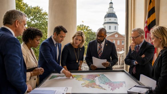 Maryland redistricting special session begins August 3 as lawmakers consider an amendment that could enable a future 8-0 Democratic House map.
