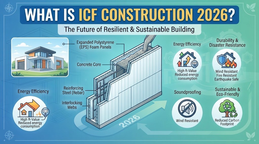 What Is ICF Construction 2026? US Costs, Energy Savings and the Real Price Premium