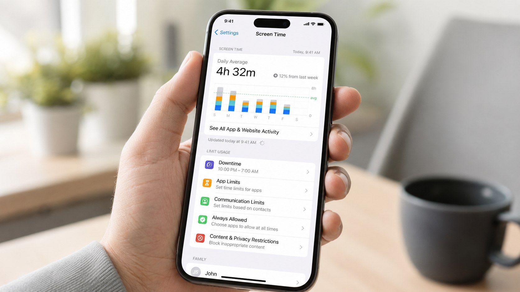 How to Set Up Screen Time iPhone 2026: Downtime, App Limits and Parent Controls