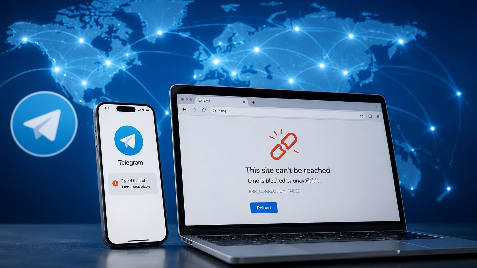 Telegram Not Working Worldwide: Why t.me Links Stopped Opening After the .me Registry Suspension