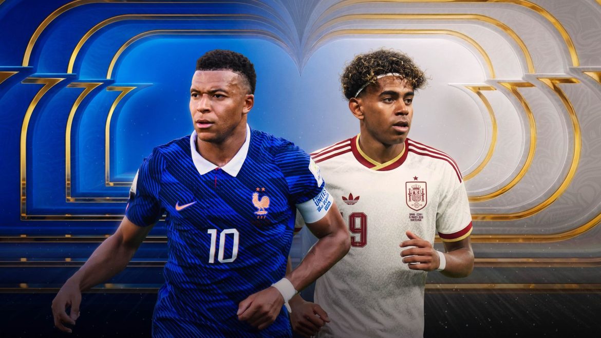 France vs Spain live stream: Watch the 2026 World Cup semifinal today on FOX, FOX One, Telemundo or Peacock. See US kickoff times and links.