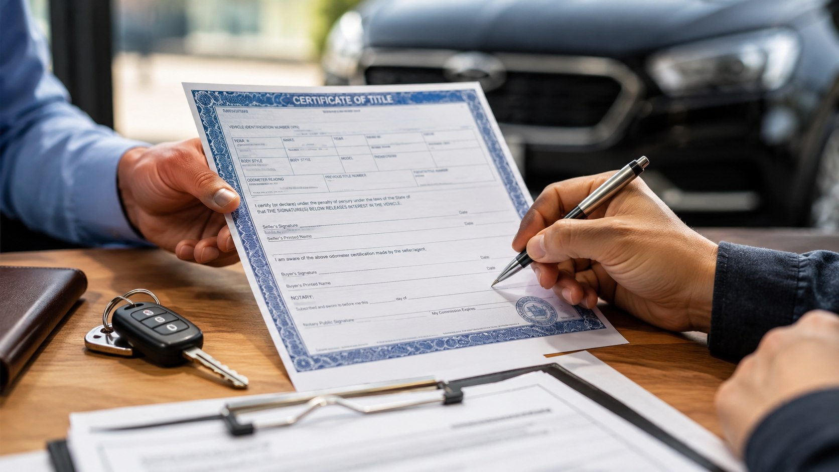 How Much Does a Vehicle Title Transfer Cost in 2026? DMV Fees, Taxes, and State Rules