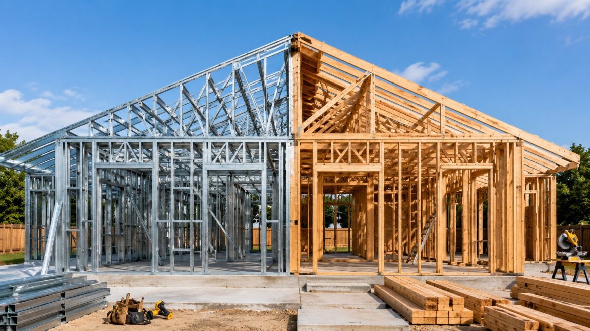 Steel Framing vs Wood Framing 2026: real cost, lifespan and pros/cons in 2026. We weigh both options side by side and give a clear pick.
