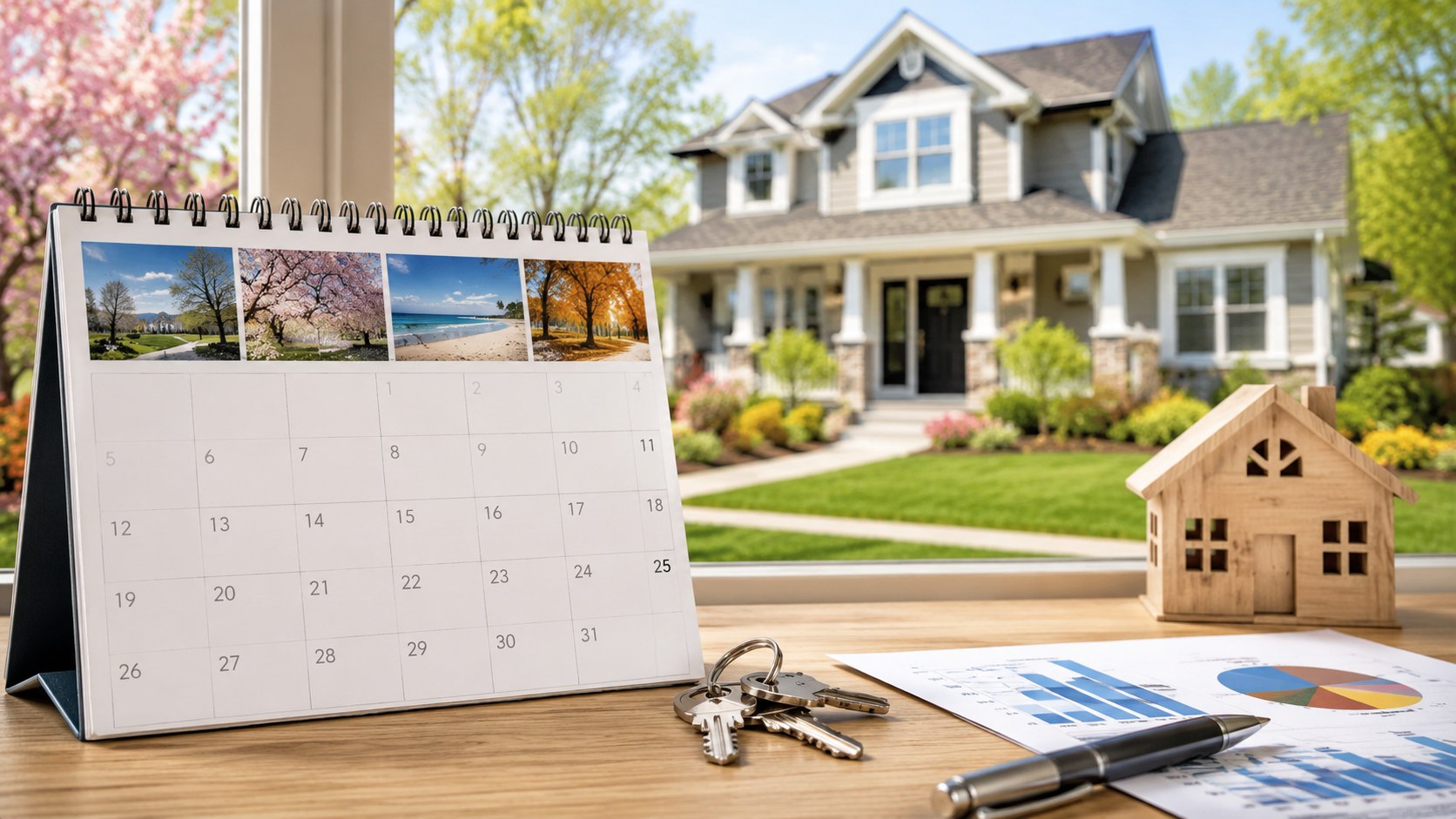 When Should I Sell My House? Mortgage Rates, Demand, and Seasonal Premiums