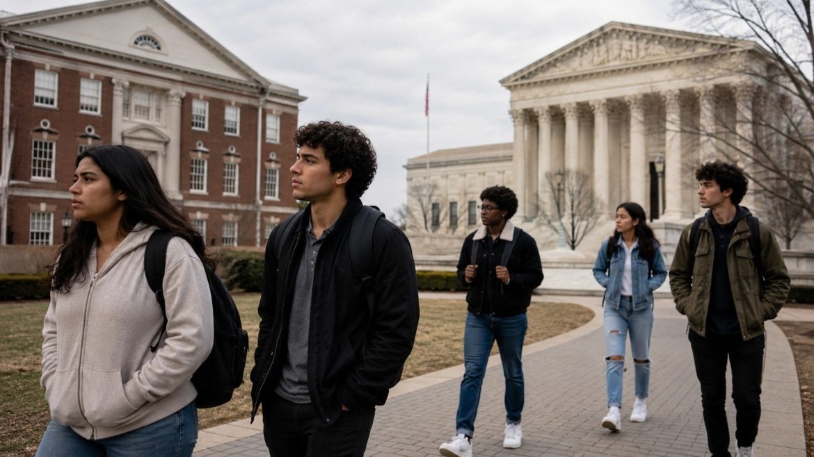 DOJ sues Maryland over in-state tuition and financial aid for undocumented immigrants, challenging the state DREAM Act and nearly $9 million in benefits.