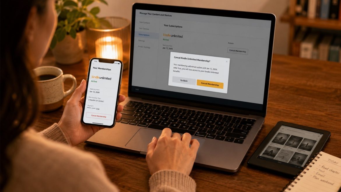 Step-by-step 2026 guide on How to Cancel Kindle Unlimited 2026 for US readers. What to do, what to avoid and how long it really takes.