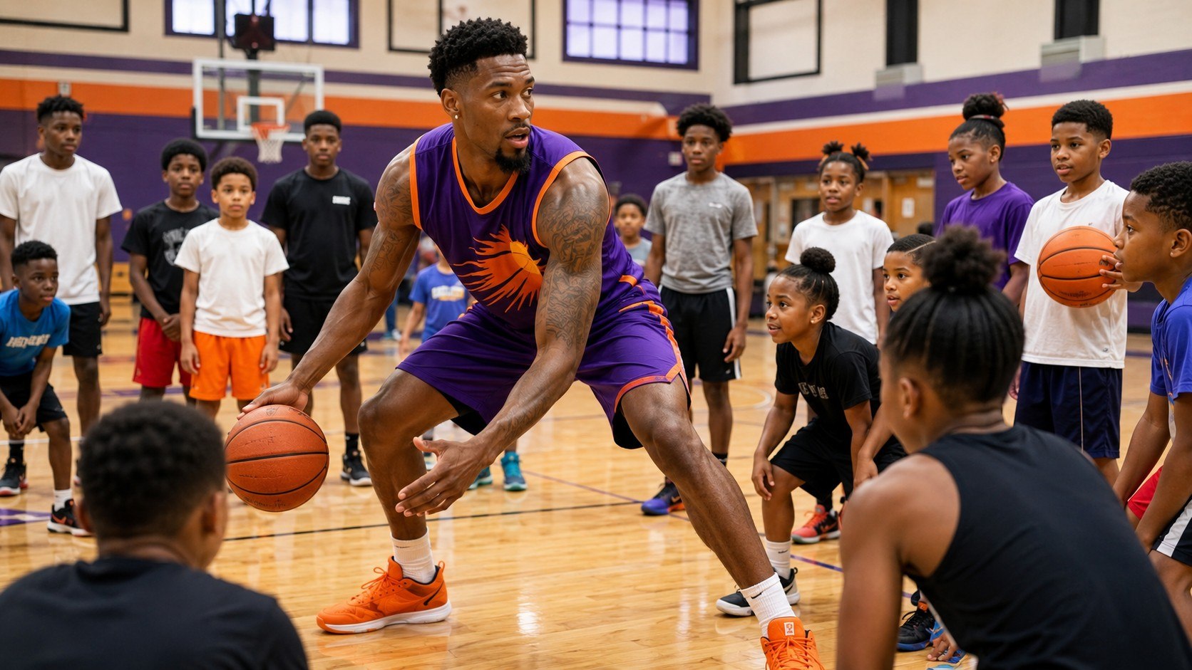 Haywood Highsmith brings free basketball camp back to Baltimore for 4th year