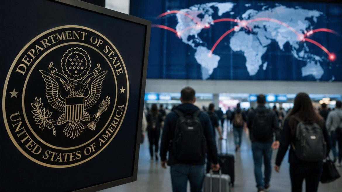 State Department travel warning urges Americans abroad to exercise caution as the Iran conflict threatens flights, airspace and U.S. interests.