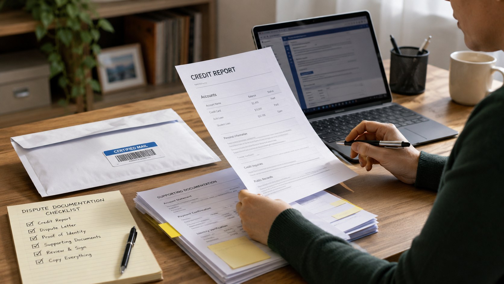 How to Dispute a Credit Report Error 2026: 8 Steps That Protect Your Paper Trail