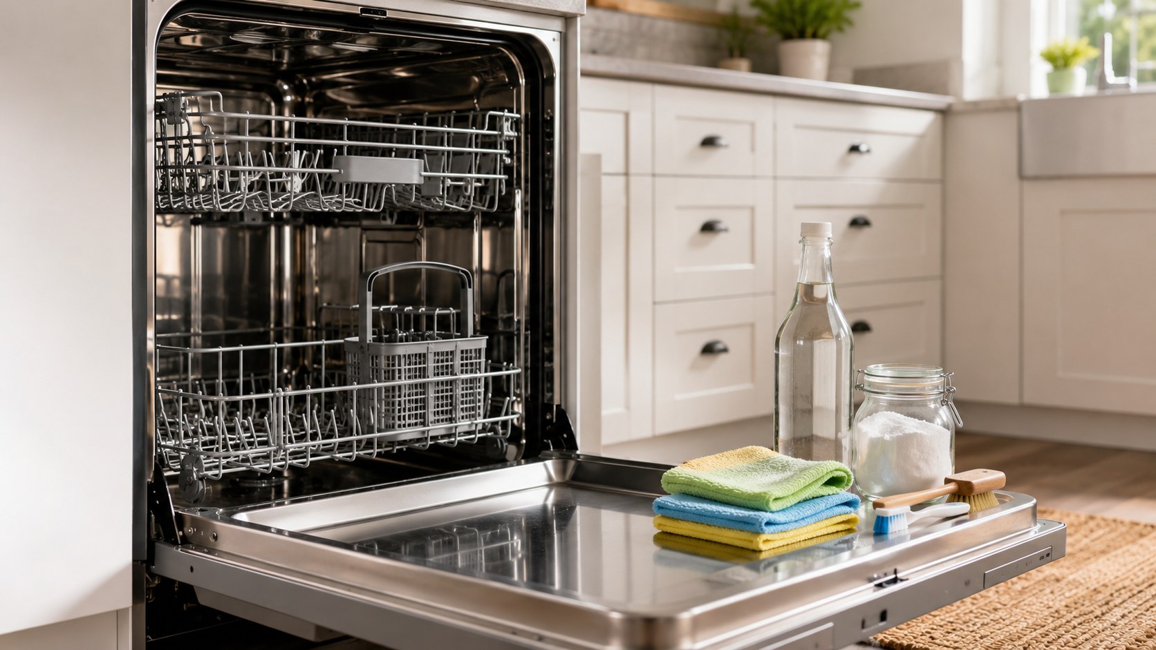 How to Clean a Dishwasher Properly in 2026: Vinegar, Baking Soda and Filter Steps
