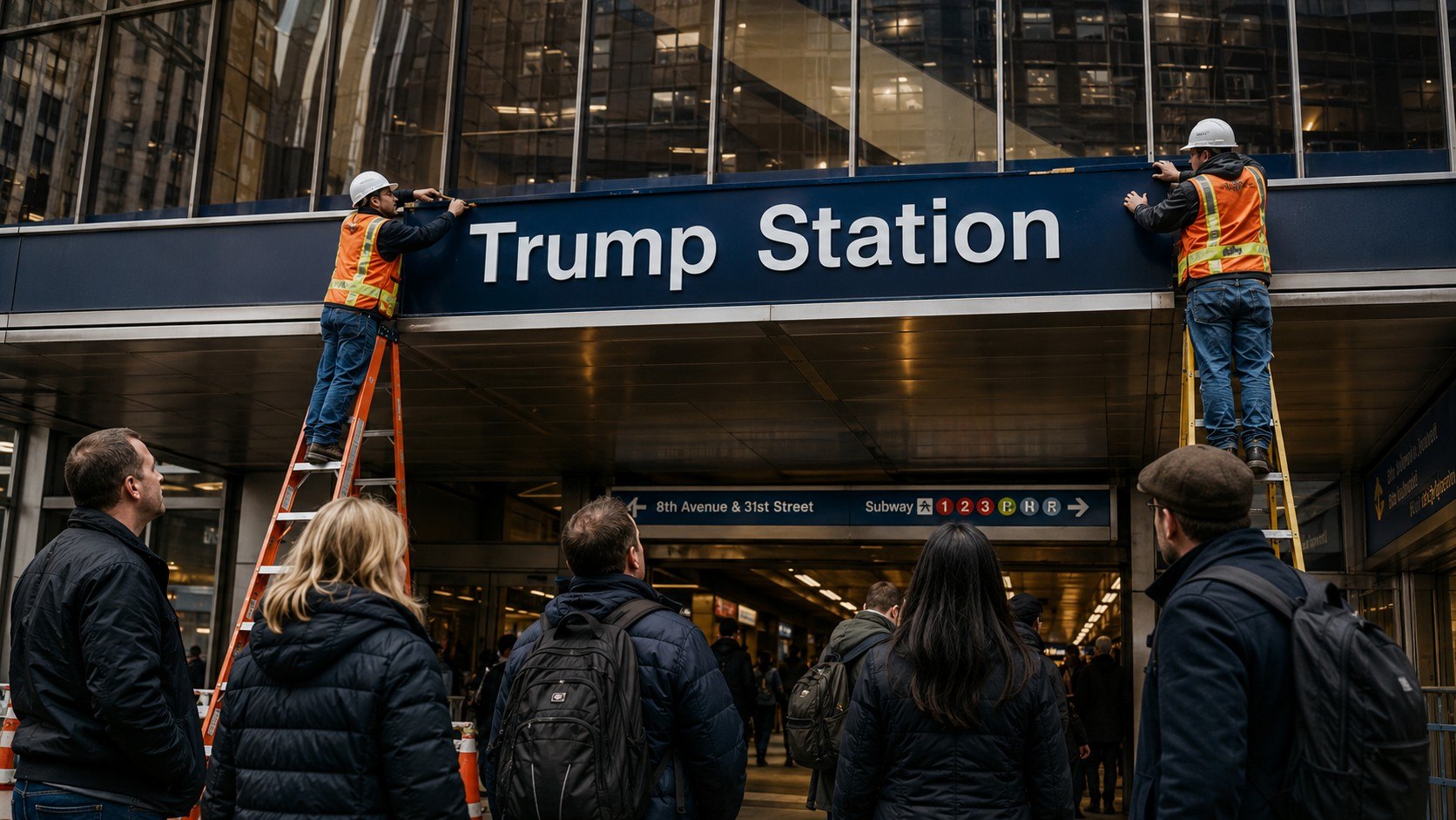 Trump Station? White House Pushes to Rename New York’s Penn Station