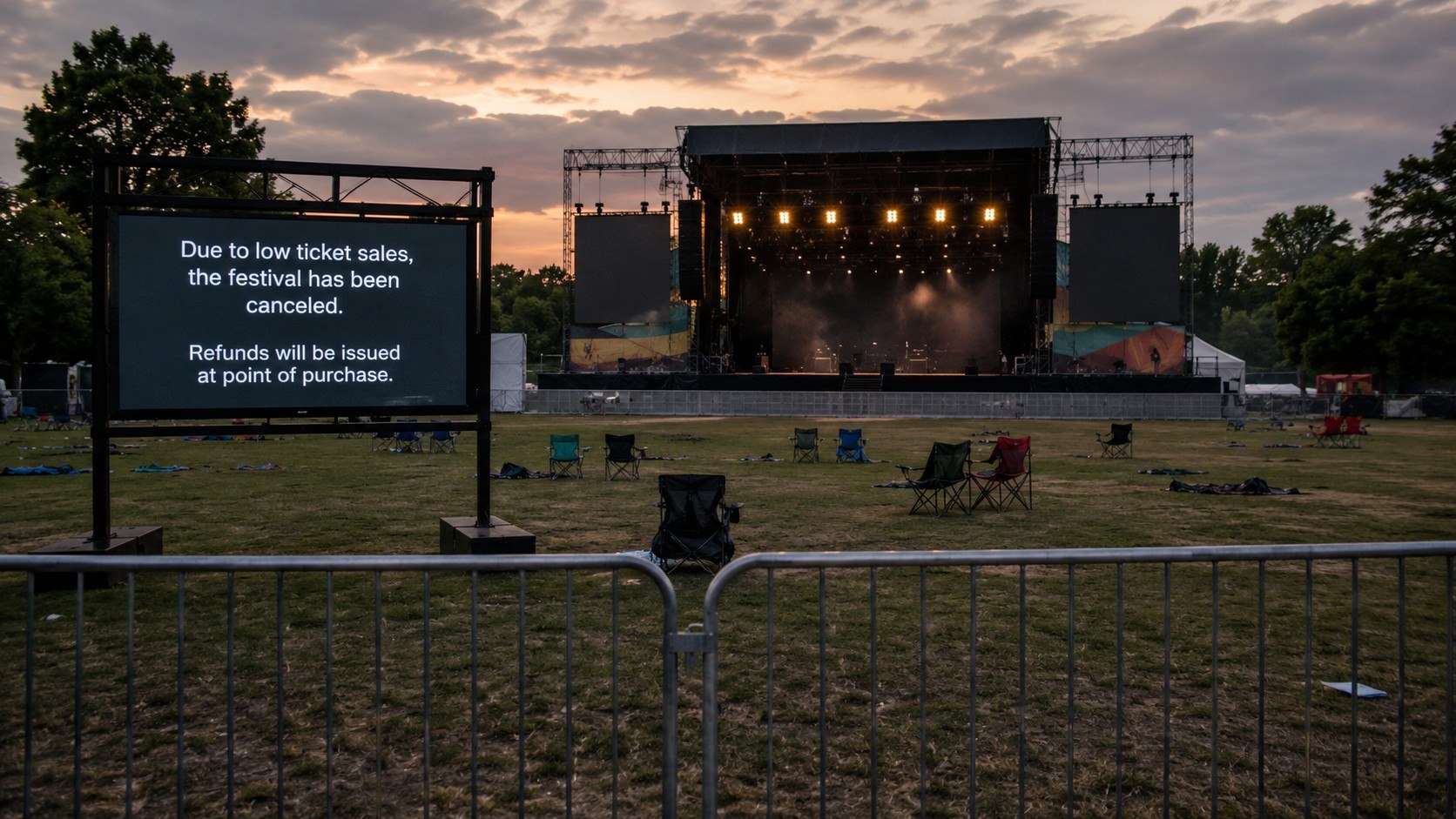 Hot August Music Festival 2026 canceled after ticket sales fall below sustainable level