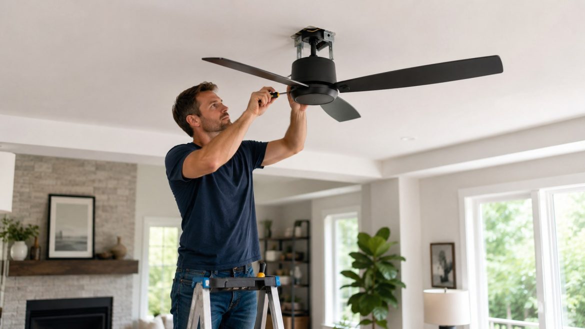 Step-by-step 2026 guide on How to Install a Ceiling Fan Yourself for US readers. What to do, what to avoid and how long it really takes.