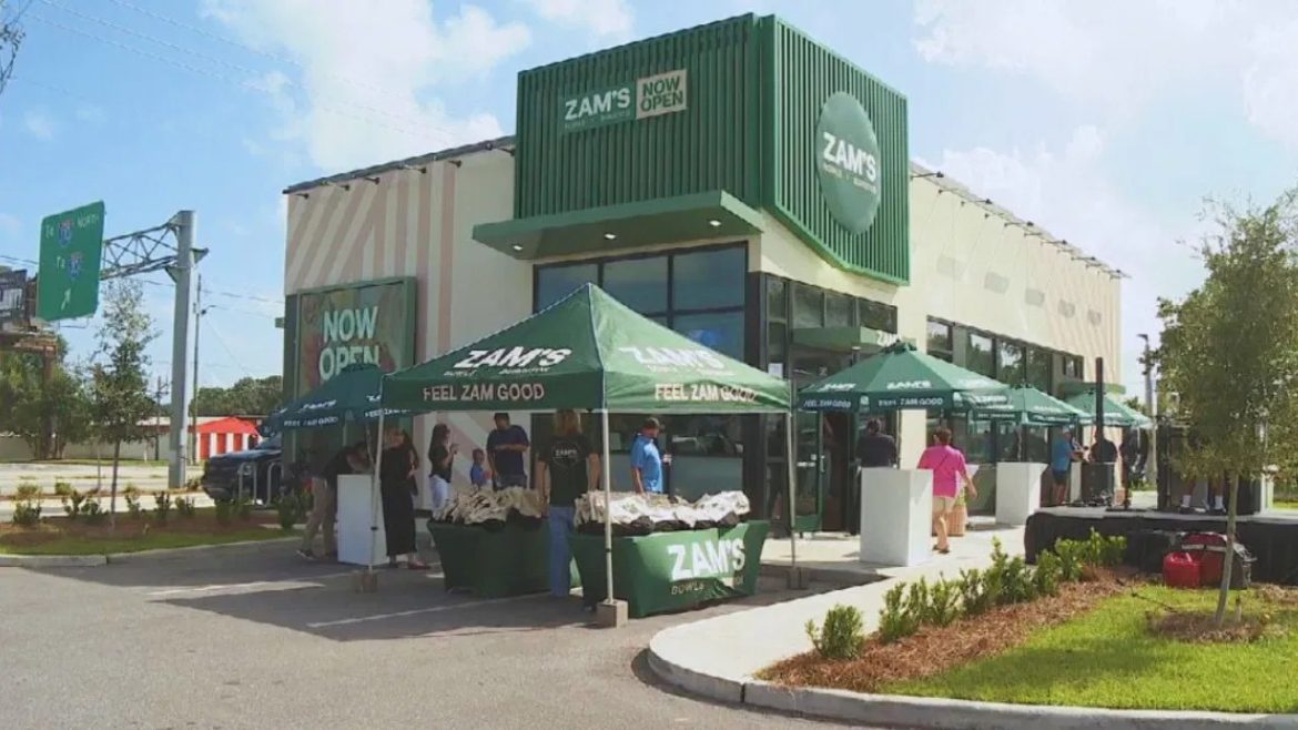 ZAM’S opens its first U.S. restaurant in Pensacola, serving customizable burritos and bowls while supporting the Plate 4 Plate program.
