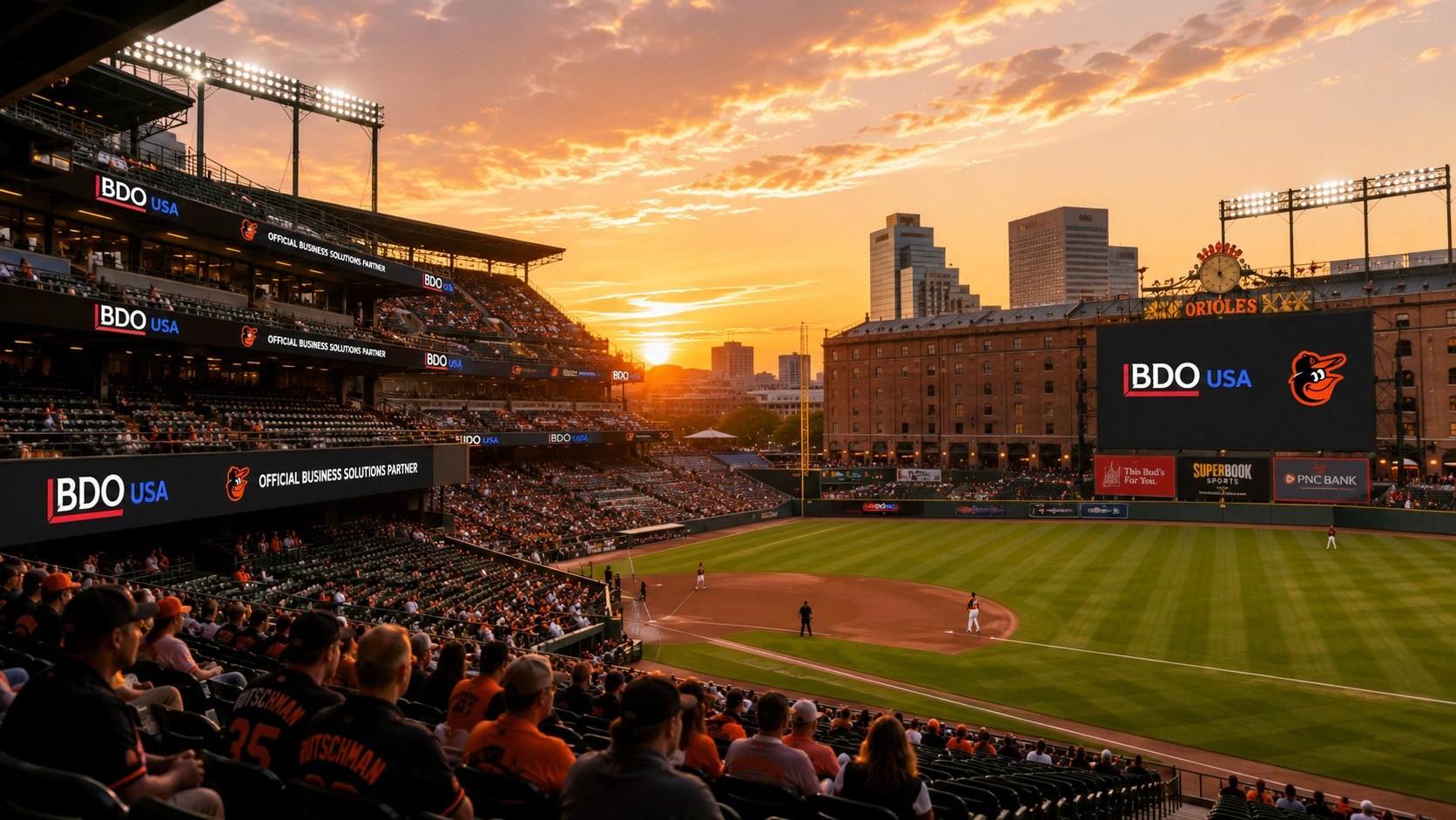Orioles BDO USA partnership brings business support and new branding to Camden Yards